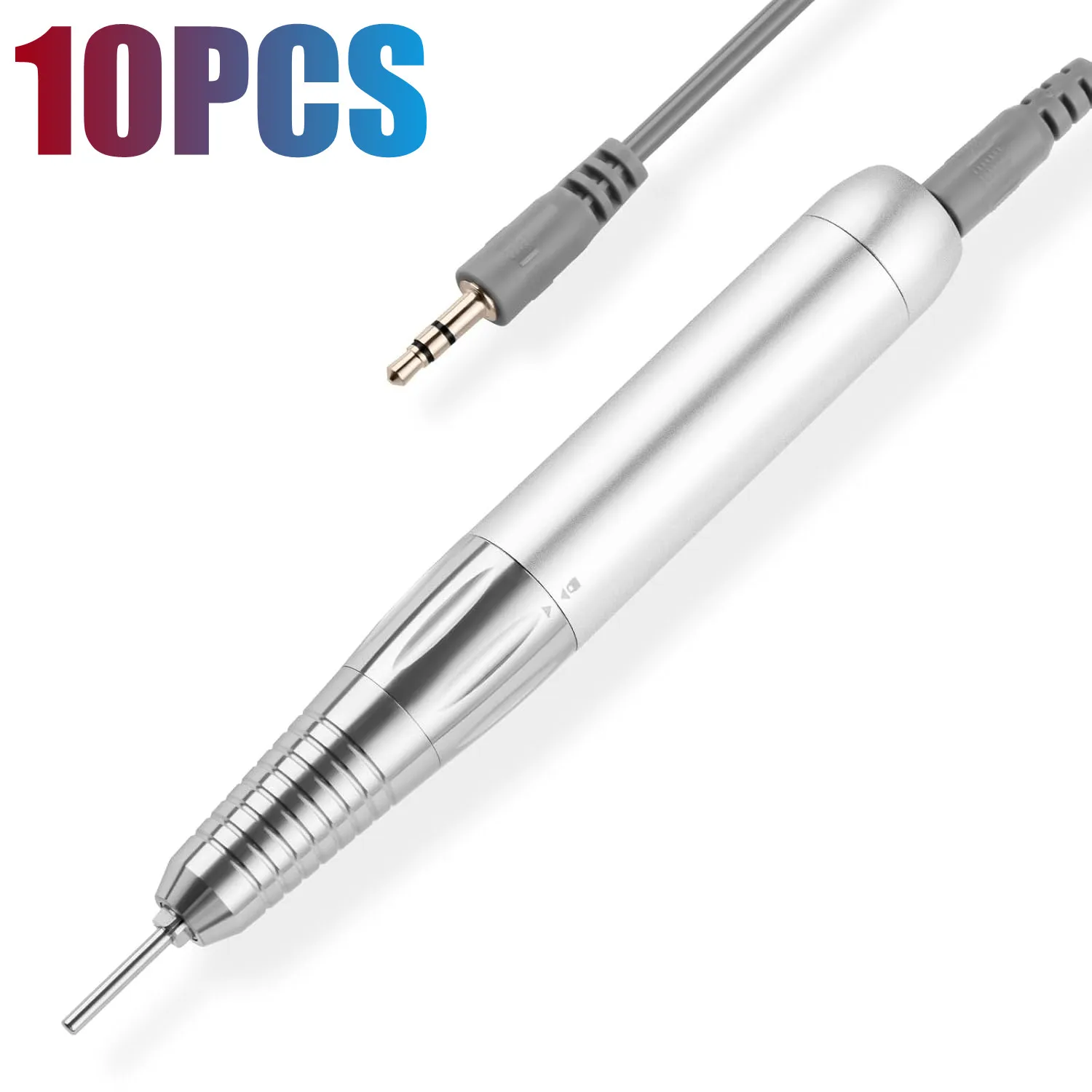 10PCS Makartt Nail Drill Handpiece for Nouvella, 35000RPM Rechargeable Electric File Machine Replacement for Manicure Art Tool