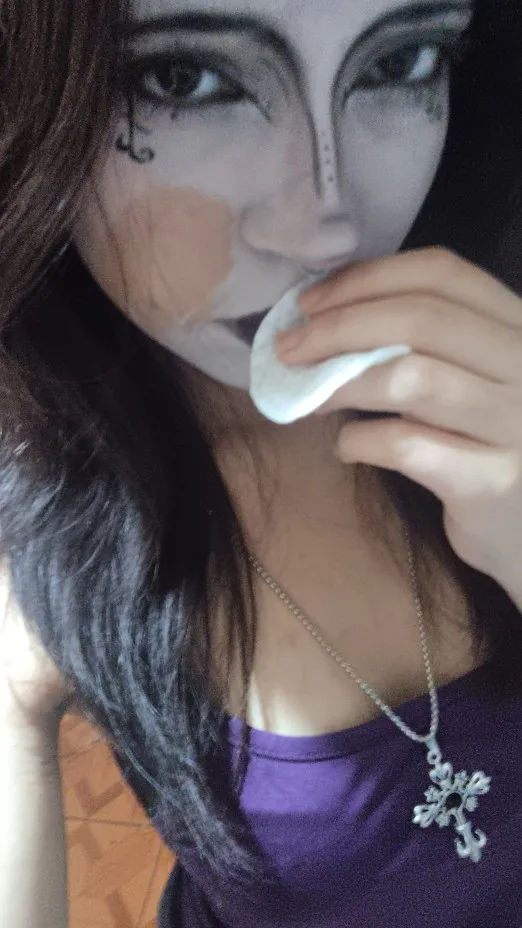 White Liquid Foundation, Full Coverage Heavy Duty Coverage, Creamy Liquid Formula for Goth Makeup, Cosplay, Long-Lasting Matte photo review