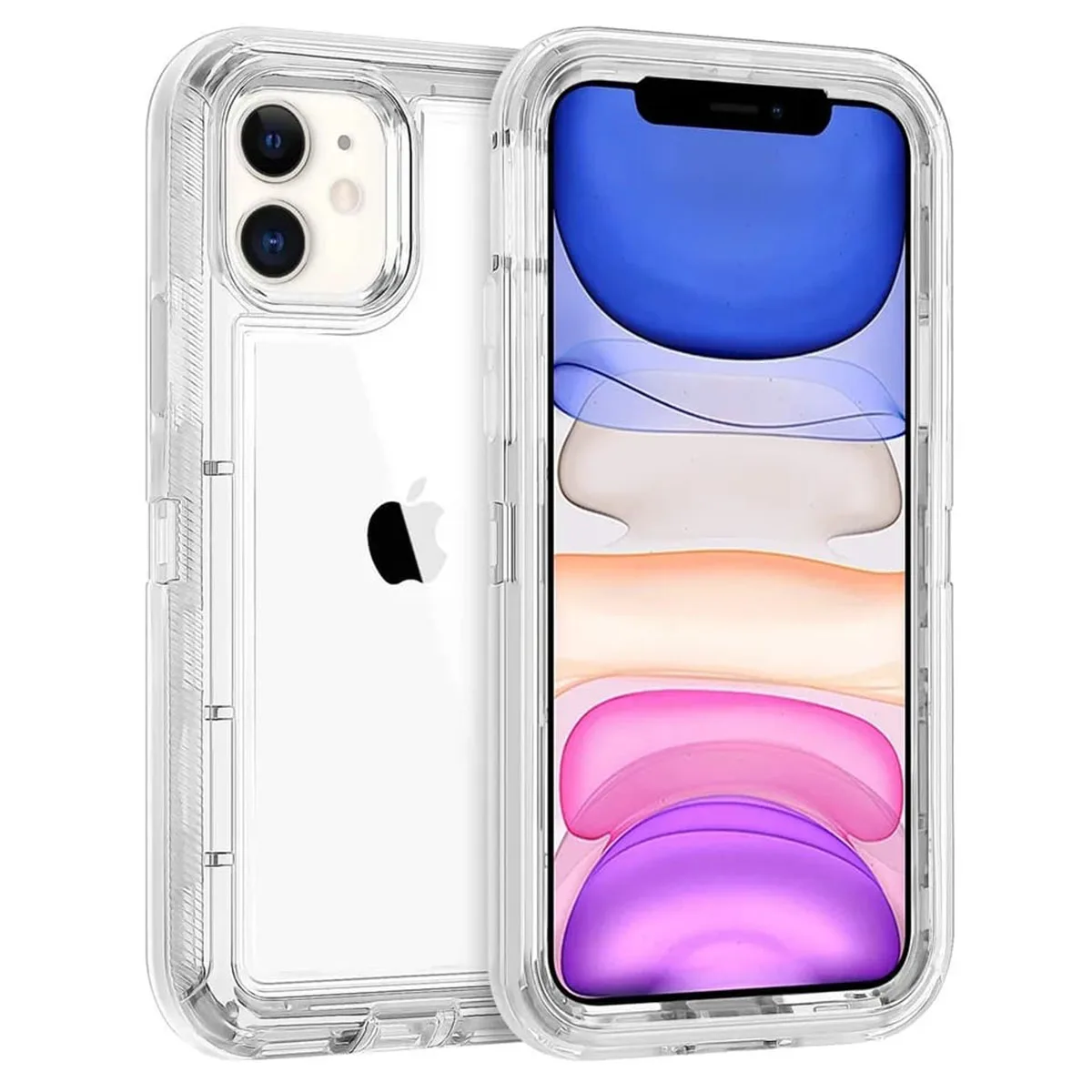 Otter شفاف للآيفون ، Uso Rudo ، Tipo ، 3 في 1