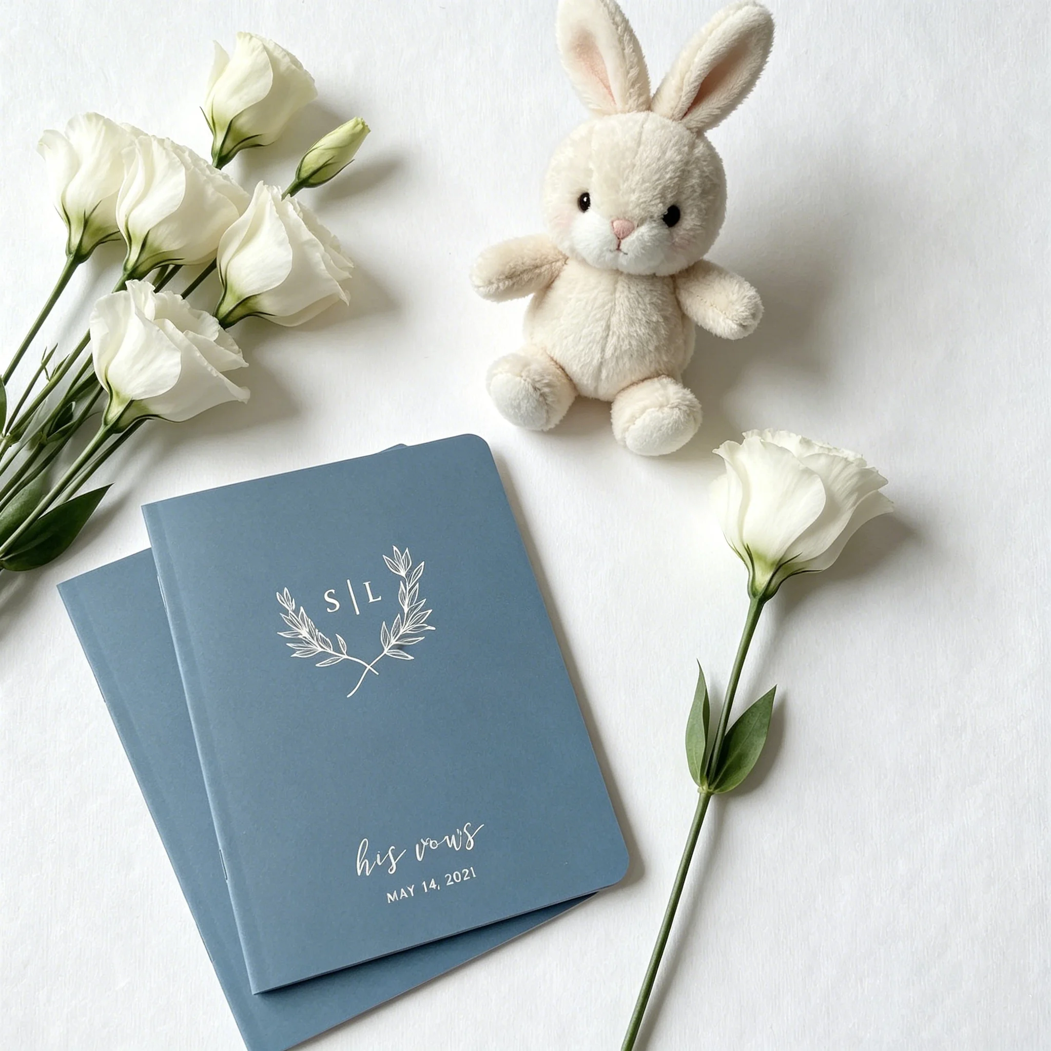 

Personalized Wedding Vow Book Custom Vow Booklet Keepsake Gift for Bride & Groom
