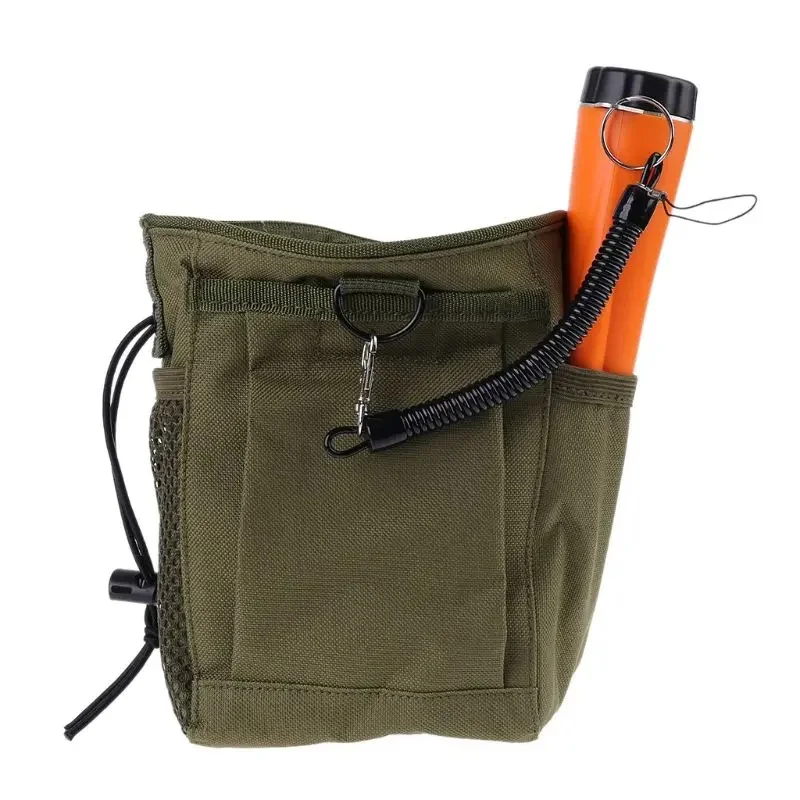 Détecteur de métaux pochette sac Portable porte-trésor sac de taille pour jardinage Camping randonnée cadeaux pour les amateurs