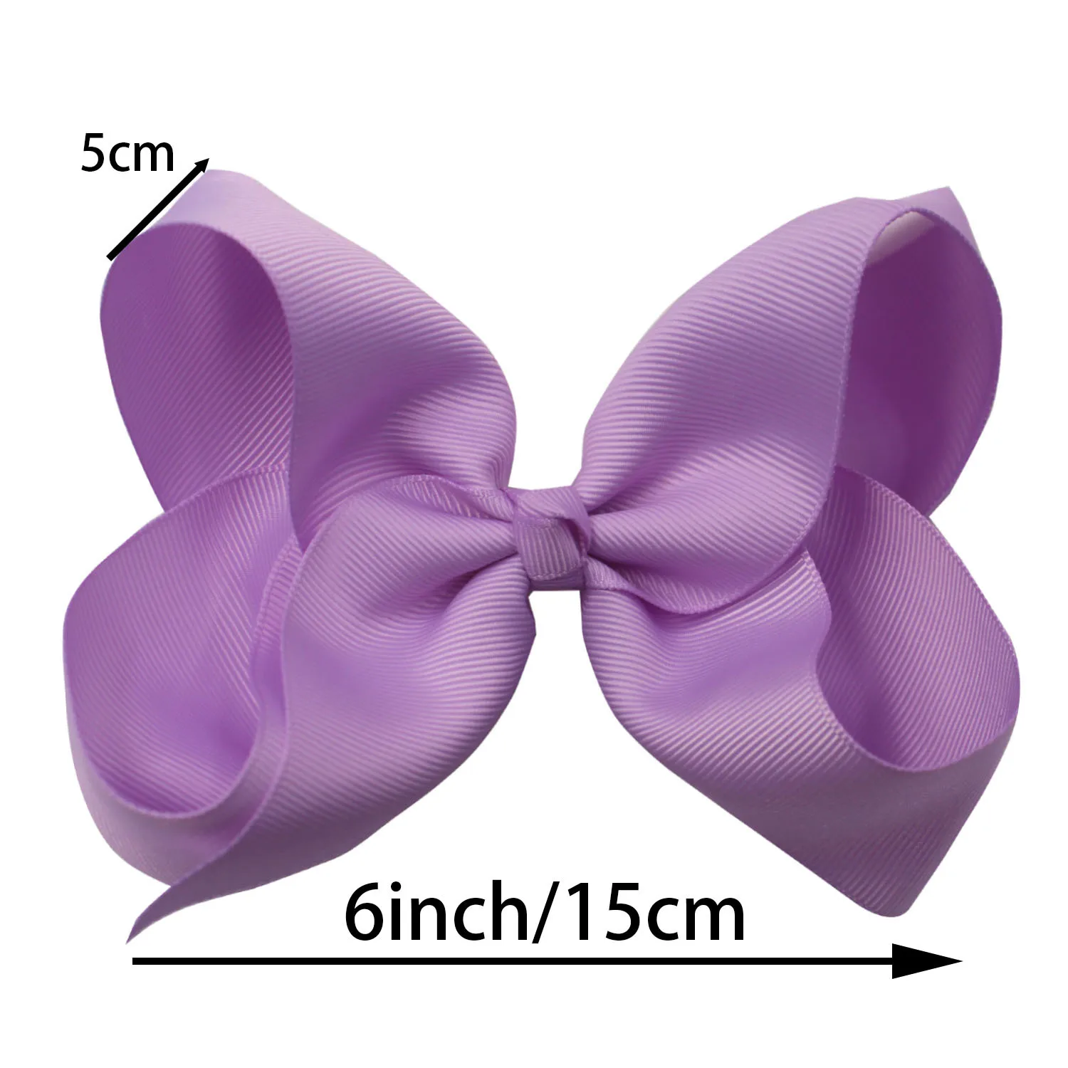 Children\'s Kids Hairpin Girl Colorful Bow Hair Clips for Baby Girls (Size:15cm/6 inch)