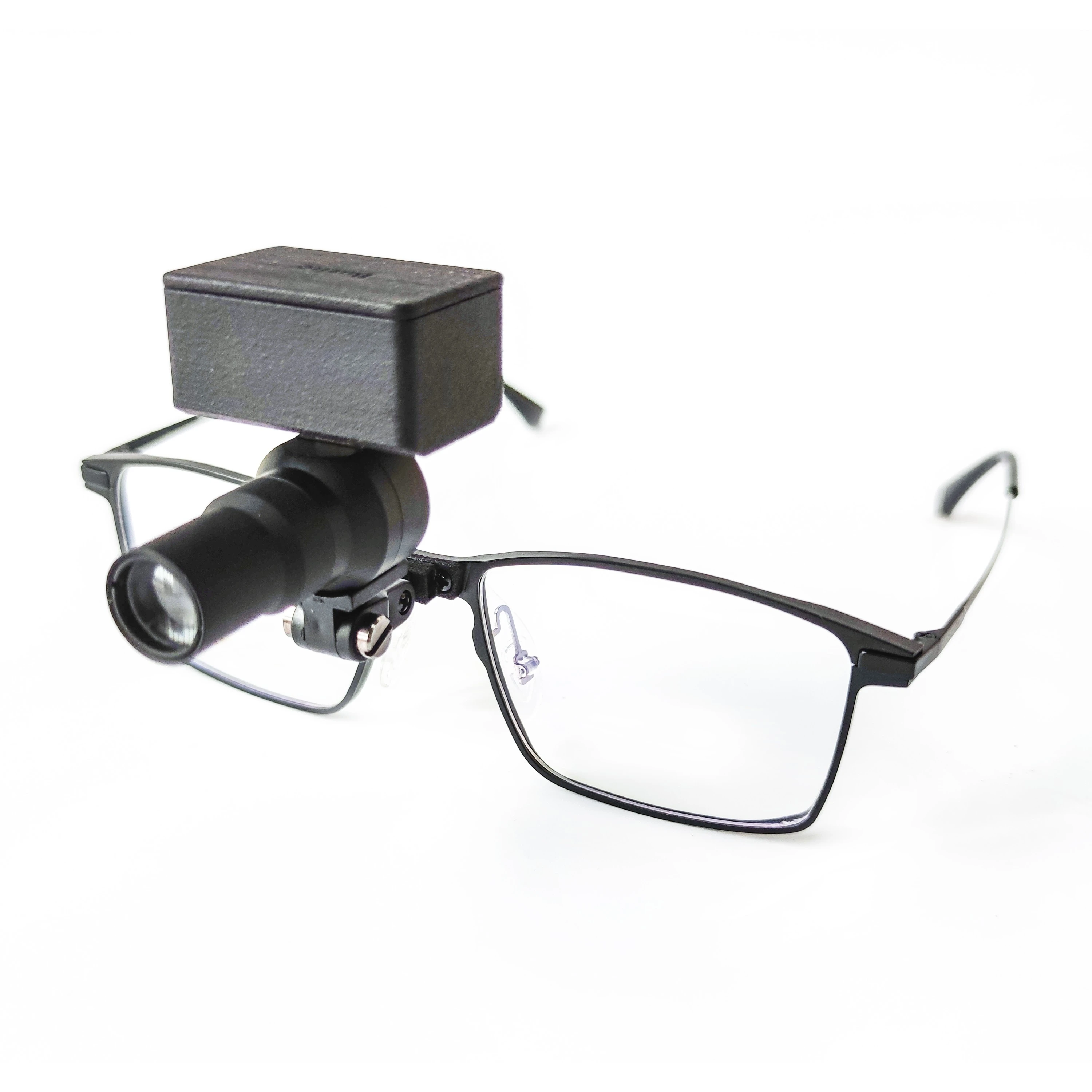 New Wireless Medical LED Headlight Glasses Type Integrated Battery Removable Light Weight Continuous Working Time 3 Hours YT-D02