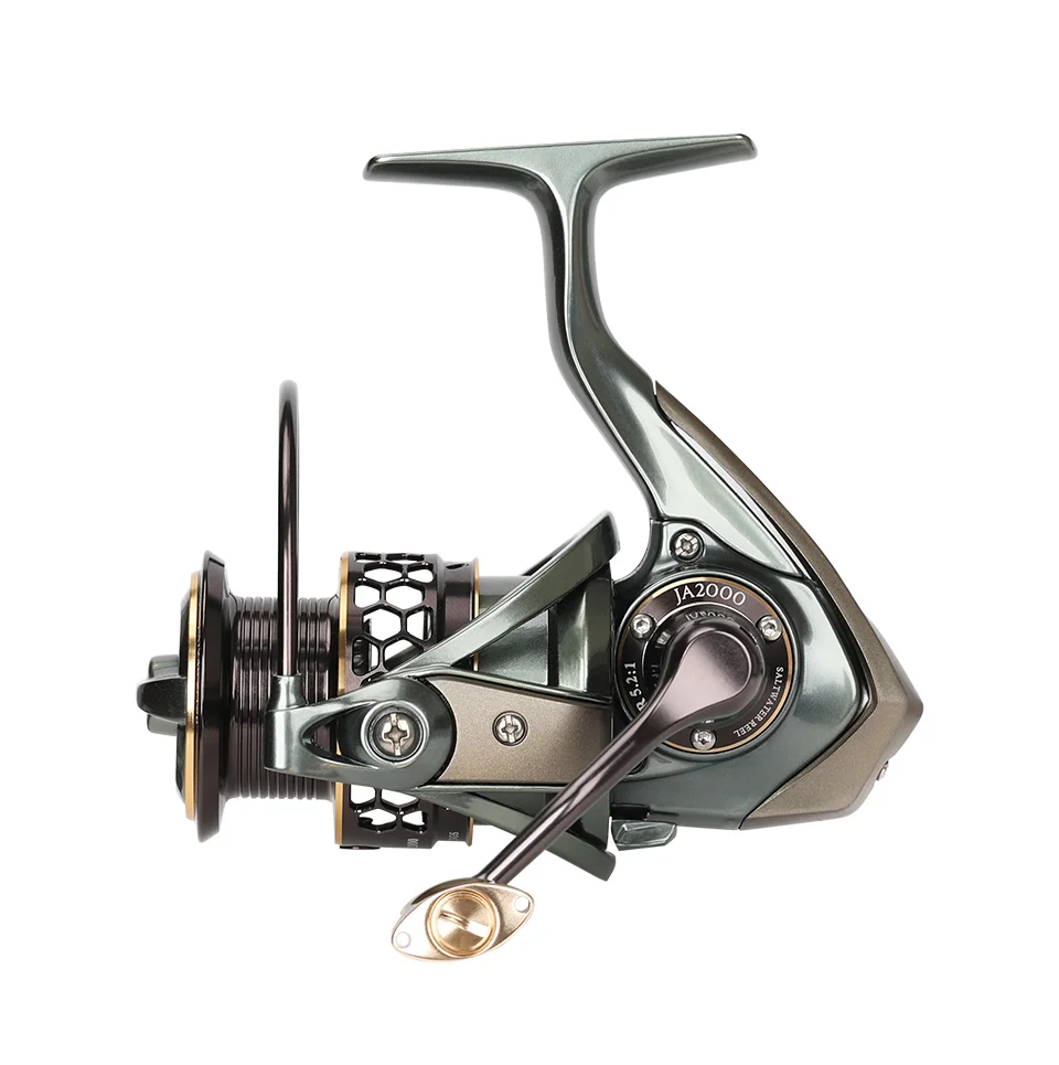 TSURINOYA 2 Spool Spinning Angeln Reel JAGUAR 1000 2000 3000 185G 6KG Max Carbon Drag Karpfen Salzwasser Reel bass Hecht Rad – Detail 22
