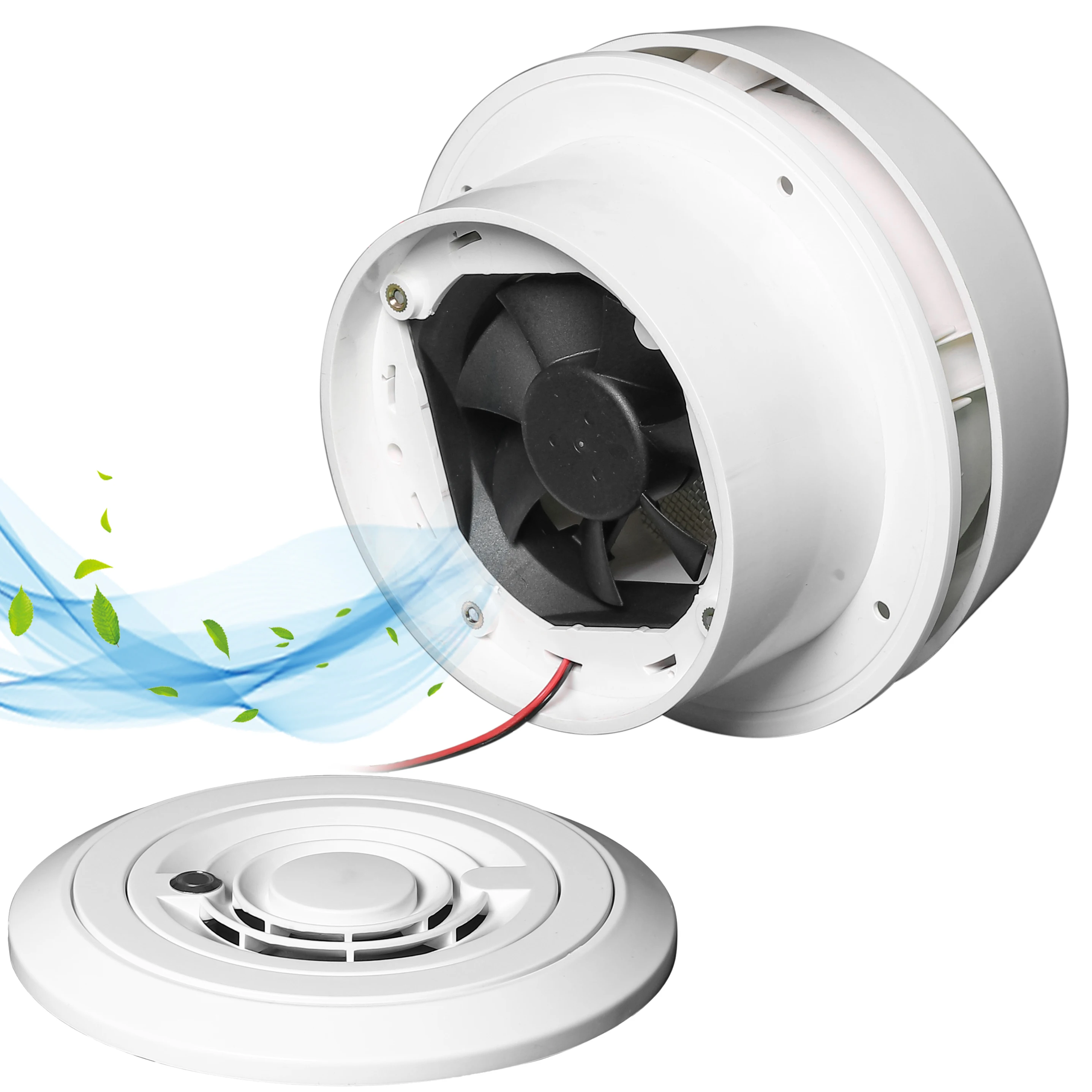 

Вытяжной вентилятор для автофургона 12 В, Вентилятор на крыше 60 куб. футов в минуту Вентиляция на крыше автофургона, Потолочный вытяжной вентилятор из АБС-пластика для морской лодки, яхты, прицепа, Mo