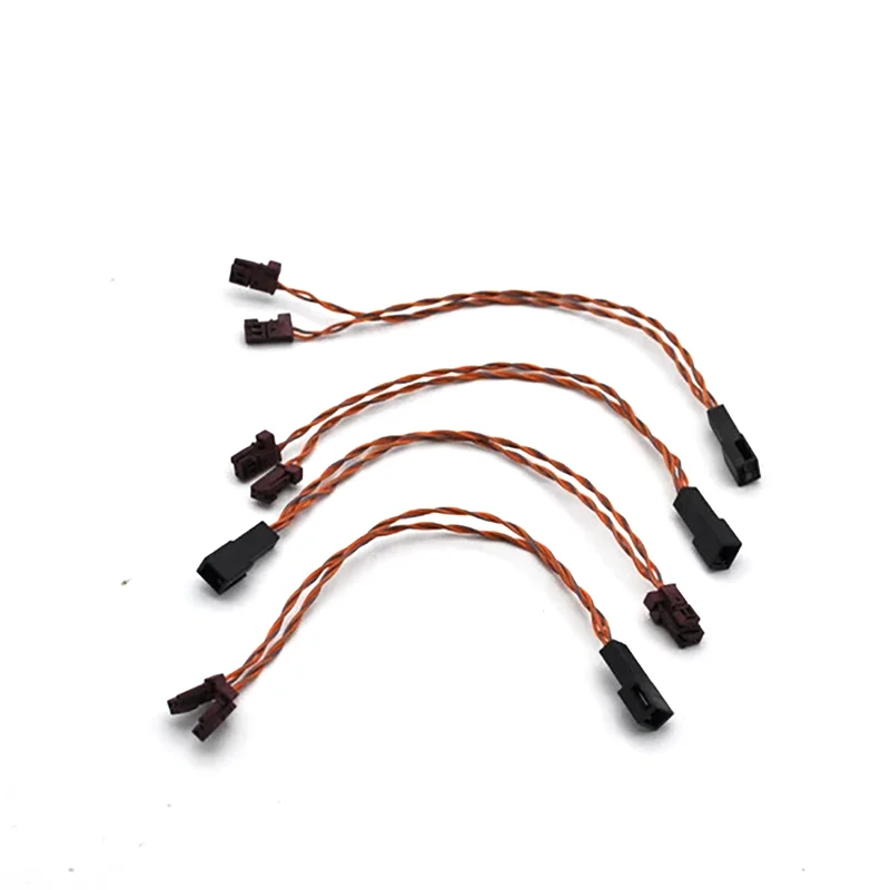 4PCS/sets SPEAKER ADAPTER PLUGS CABLE Y splitter For C CLASS W205 W212 GLC