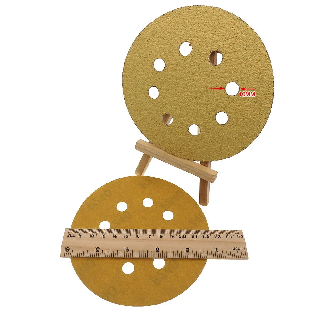 40-1000 Grit Hook & Loop Sanding Disc Dry Sanding 5 Inch 125mm Sandpaper Disc