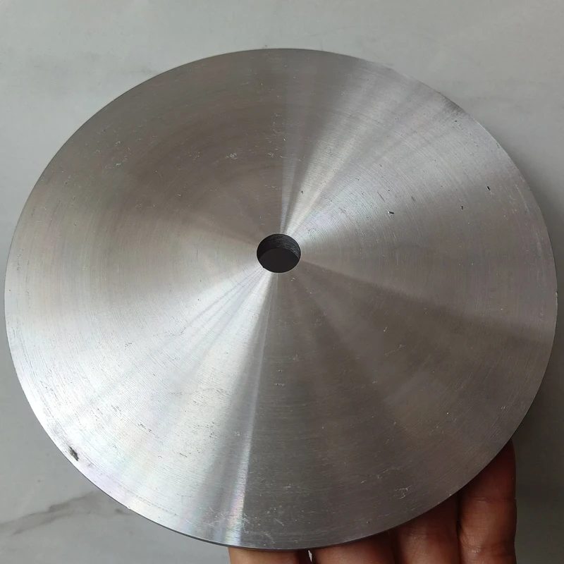 Lead Tin Alloy Polishing Disc Jewel Polishing 6Inch 150mm 12.7 hole Gemstone Angle Polishing Disc Tin lead Disc