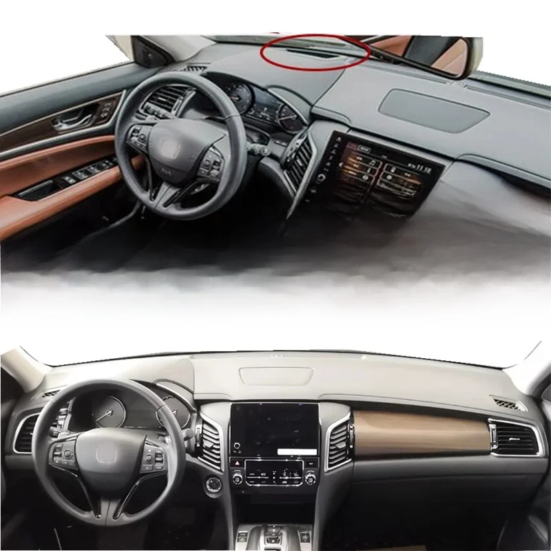 For Honda URV Avancier U-RV TG3/4/5/6 2017-2021 Dashmat Dashboard Cover Instrument Panel Sunscreen Pad Anti-Dirt Proof Dash Mat