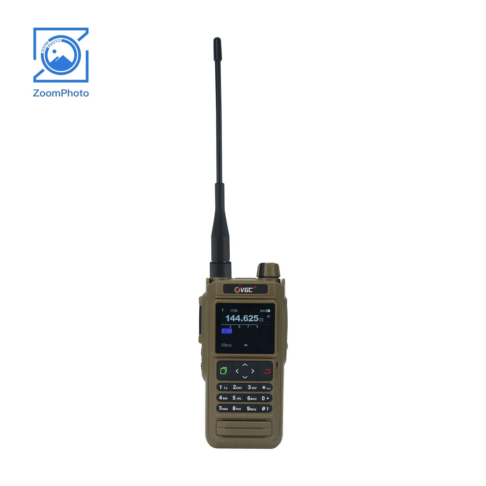 VR-N76 Przenośne ręczne walkie talkie UV Dualband IP67 Wodoodporne radio zewnętrzne Pozycjonowanie GPS Bluetooth