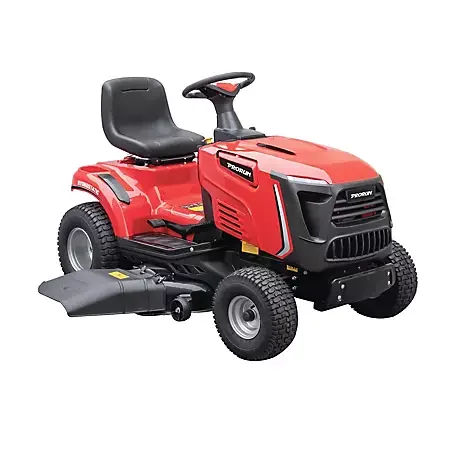 ST TroyBiIlt برونكو 42 بوصة. محرك أسطوانة واحدة 19 HP Briggs & Straton Intek (540cc)، جرار ركوب الغاز الأوتوماتيكي #1