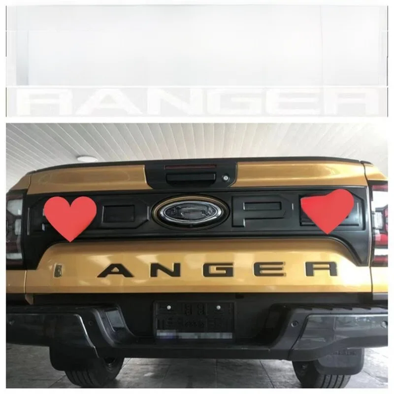 Für ford ranger t9 neue modelle wildtrak sport xlt xl xl 3d emblem original größe abs modelle