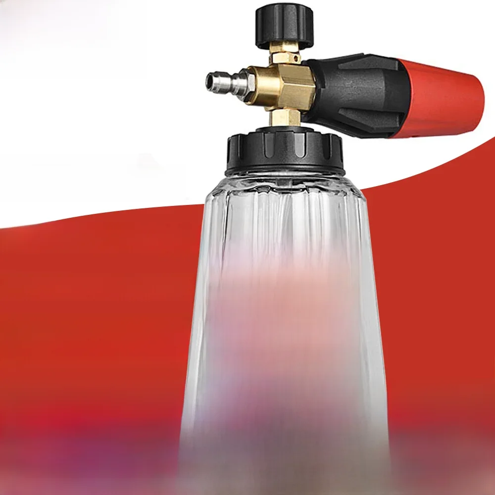 Dysza piankowa Lanca do piany śnieżnej Rozpylacz do myjki ciśnieniowej Karcher Bosch Parkside Elitech Nilfisk Huter Stihl Myjnia samochodowa — zdjęcie 2