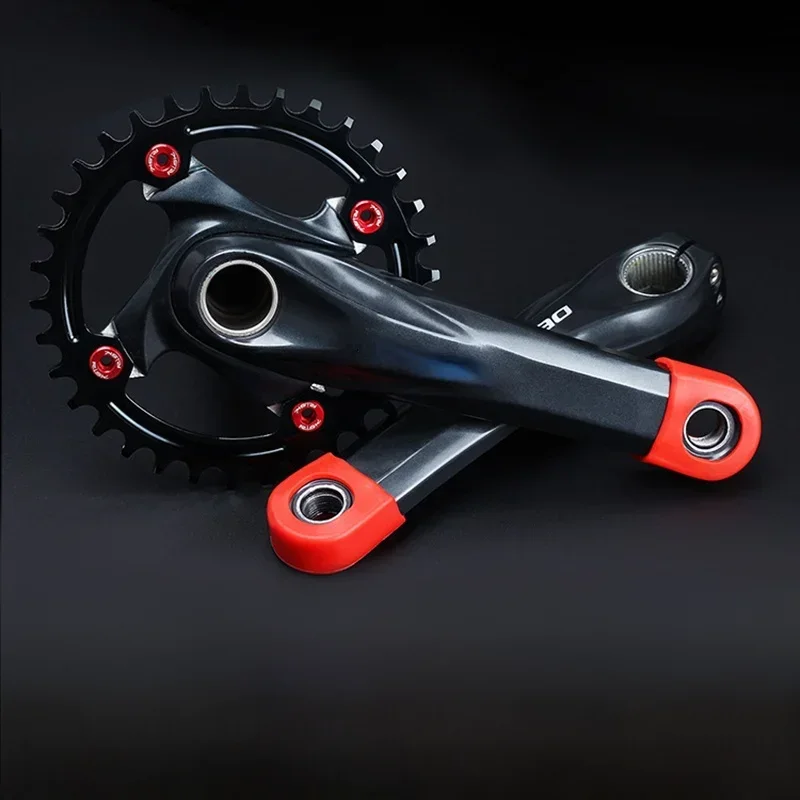 AliExpress NONE Bicycle Silicone Crank Cover Protector Silicone Sleeve Pedal Crankset Protective Case Mountain Road Bike Cycling MTB Accessories