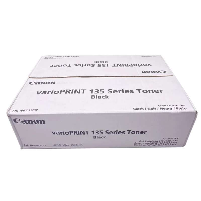 6117B005AA Toner Asli (2 Botol Toner) Hitam untuk Canon VP 135 110 115 120 130 140 1060097257