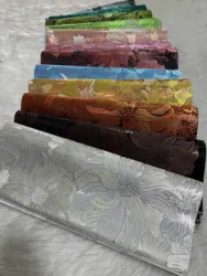 Nigerian SEGO High-Quality 2-Piece Set Gele Headwrap - Luxury African Head Tie Design for Weddings And Special Occasions