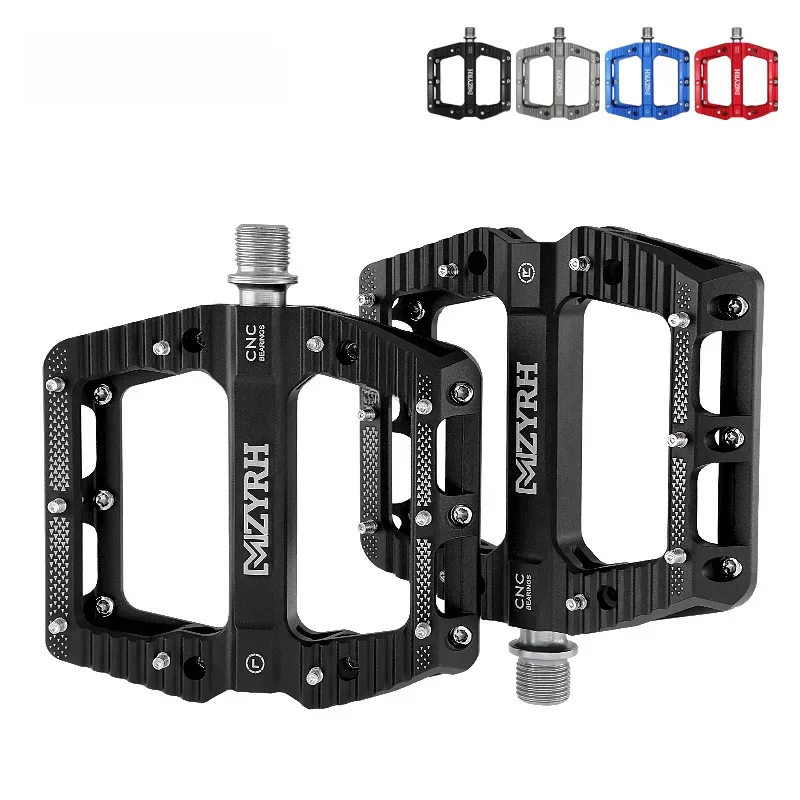 AliExpress MZYRH 3 Bearings Wide Bicycle Pedals Ultralight Anti-slip CNC BMX MTB Road Bike Pedal Cycling Sealed