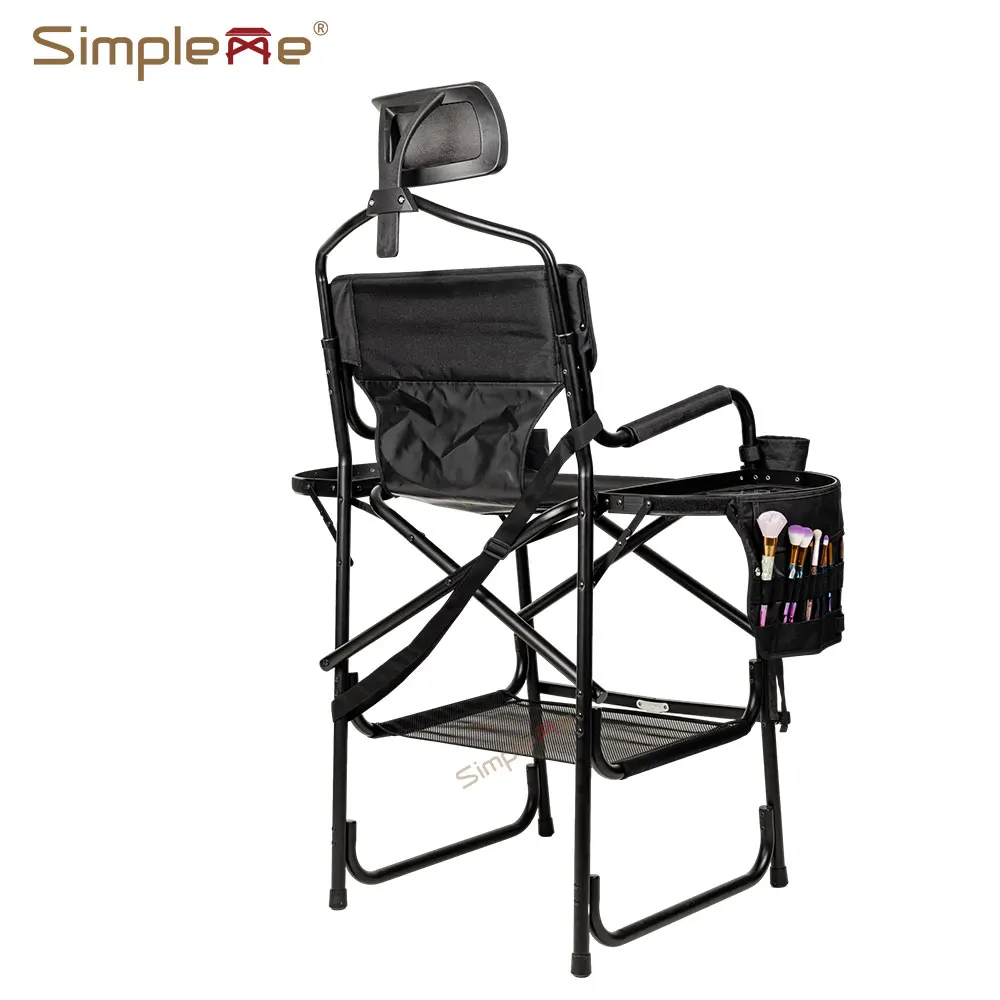 كراسي حلاقة بسيطة مع مسند للرأس مقاس 29 بوصة كرسي فنان مكياج احترافي #3