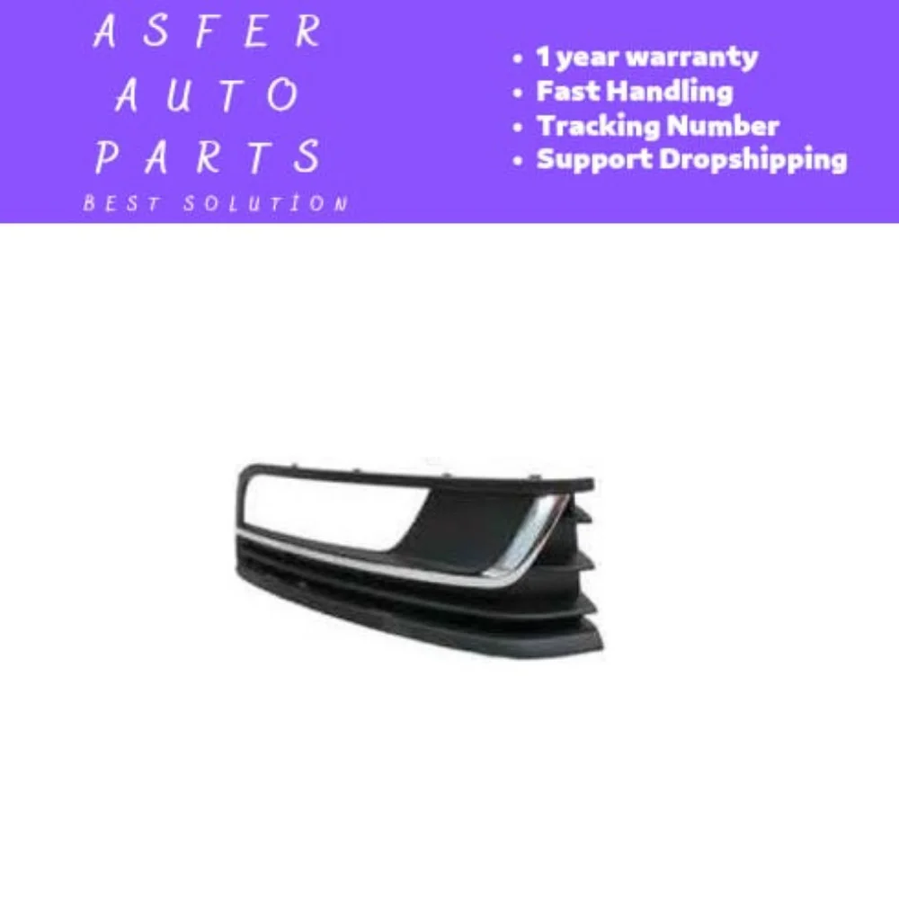 FRONT BUMPER SHUTTER FOR VOLKSWAGEN PASSAT 1 CHROME STRAP LINED RIGHT RIGHT AFTER 2010 OEM 3AA8546629B9