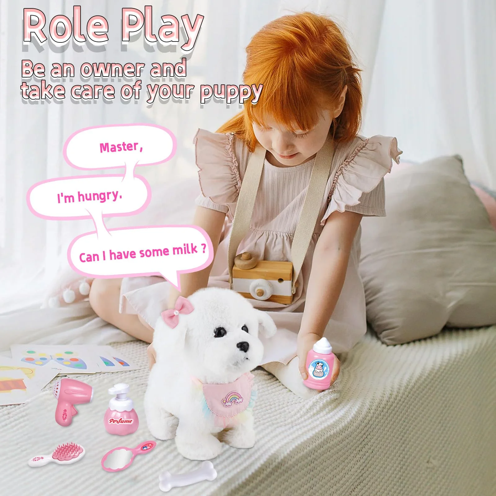 Cão de Brinquedo Interativo pa - Kids Toys Dog avaliação e preço