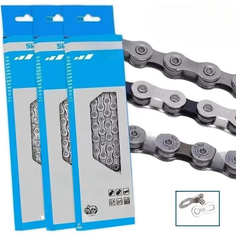 AliExpress 8/9/10/11/12 Speed Chain Link for Road Bicycle Chain 116/126L MTB Mountain Bike Original Chains Bicycle Parts
