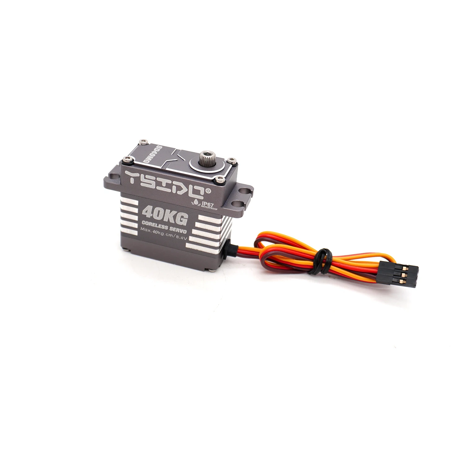 1/8 1/10 RC Automodel Onderdelen Waterdicht IP67 Servo SD40MG 40KG 180 °   Digitale servo Volledig aluminium behuizing Servo roestvrijstalen tandwiel