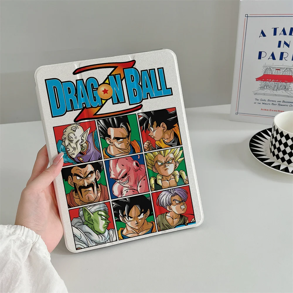 Cute Cartoon Tablet Case For iPadA16 Pro 11 inch Air 2025 iPad Air 5/4 10.9 10.2 9.7 inch 10.5 mini 7 6 Cover with Pen Holder