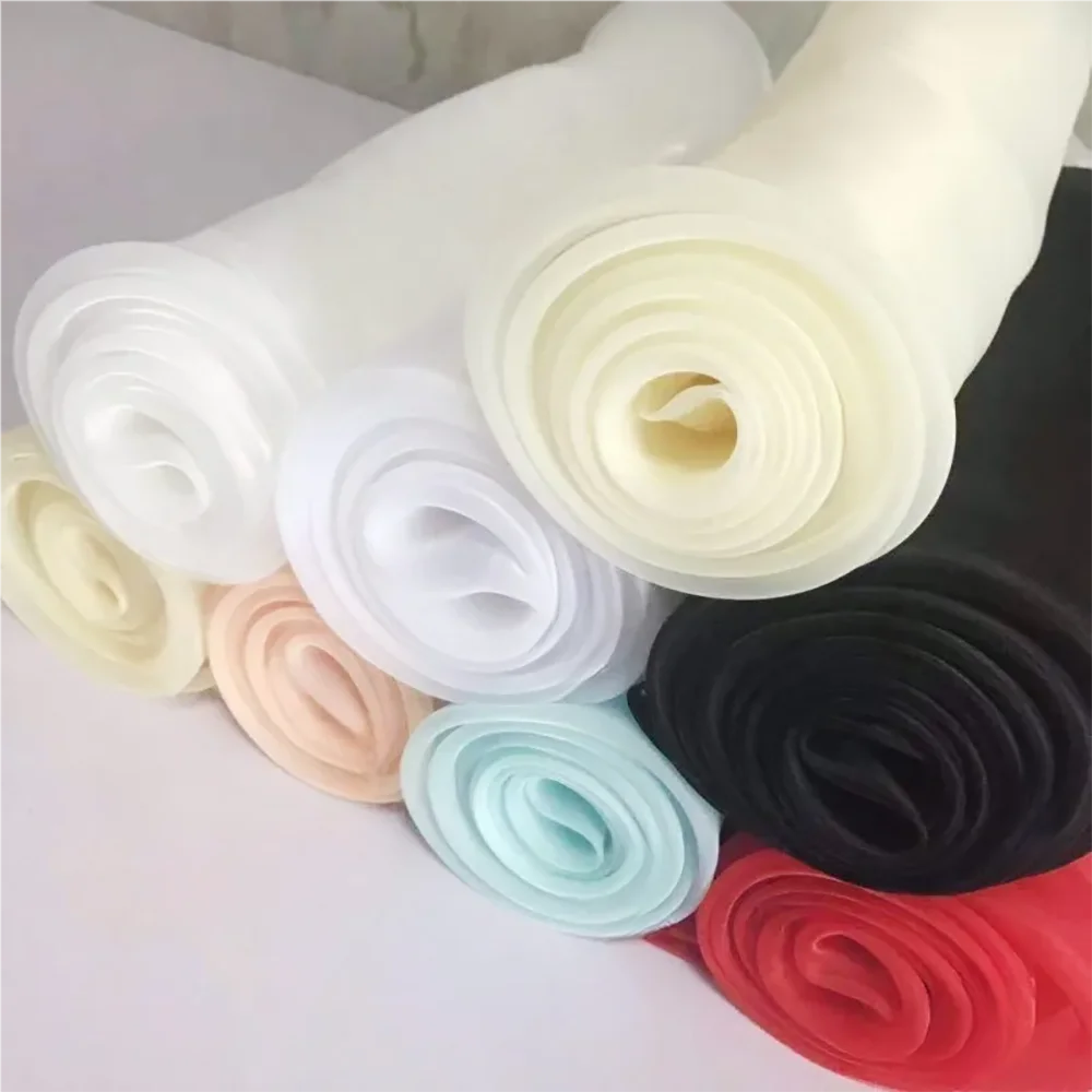 Matte Encrypted and Thickened Organza Fabric, High-Quality Organza Satin for Wedding Dressmaking, Headscarf, and DIY Sewing Mate