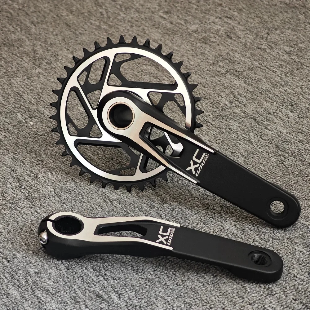 AliExpress GOLDIX Mountain Bike Crank Chain Wheel Set, Fixed with 3 Screws, Leg Length 170mm/175mm Offset 3 Degrees 30T 32T 34T 36T 38T