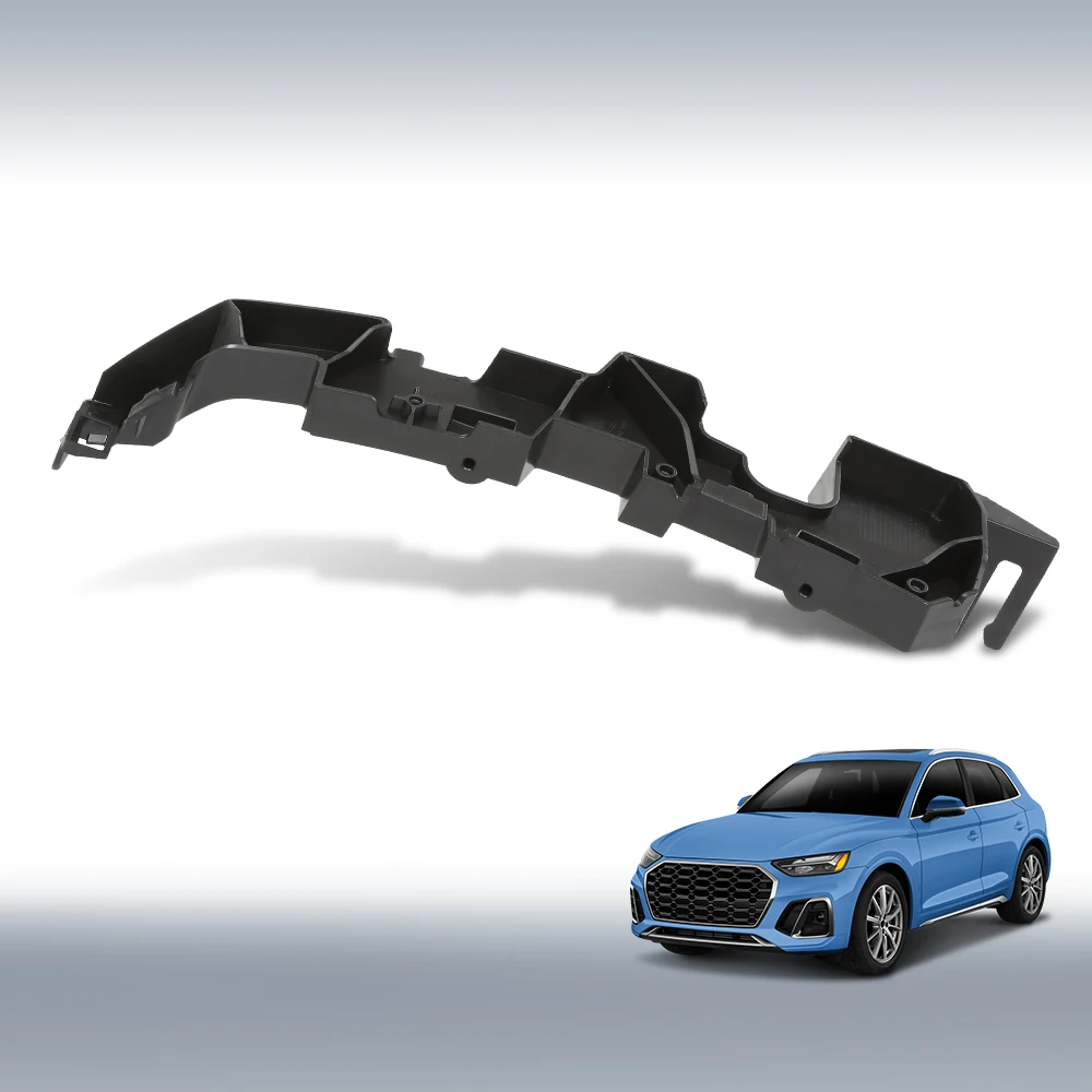 

Передний внешний бампер автомобиля, поддержка левой стороны, подходит для Audi Q5 Sq5 2021-2024 80A807277D Pp, черный, прочный, прочный, внешний вид