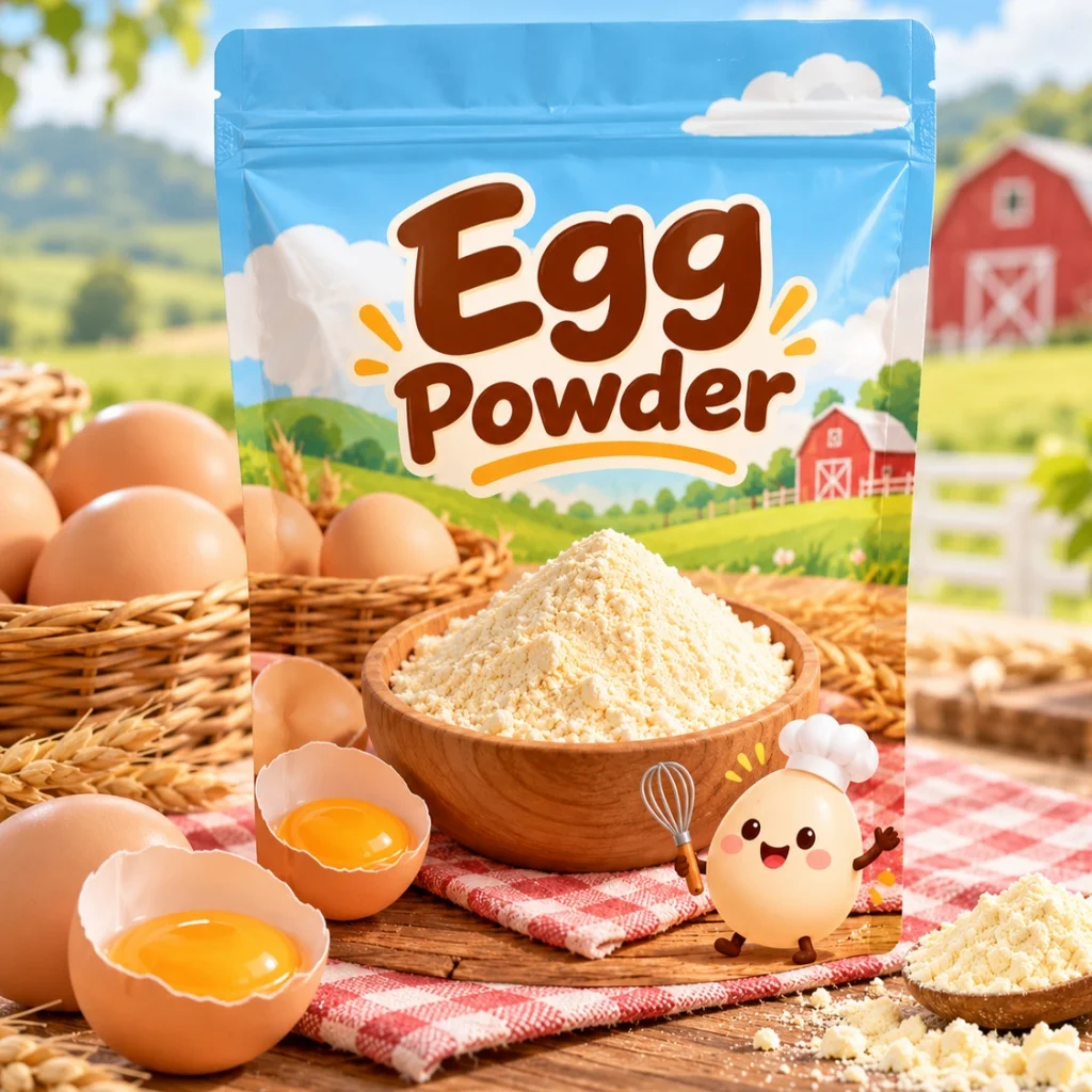 Egg Powder, Dried Egg Powder For Cooking And Baking, Convenient Powdered Egg Ingredient, Easy To Mix For Pancakes Muffins Bread And Homemade Kitchen Recipes