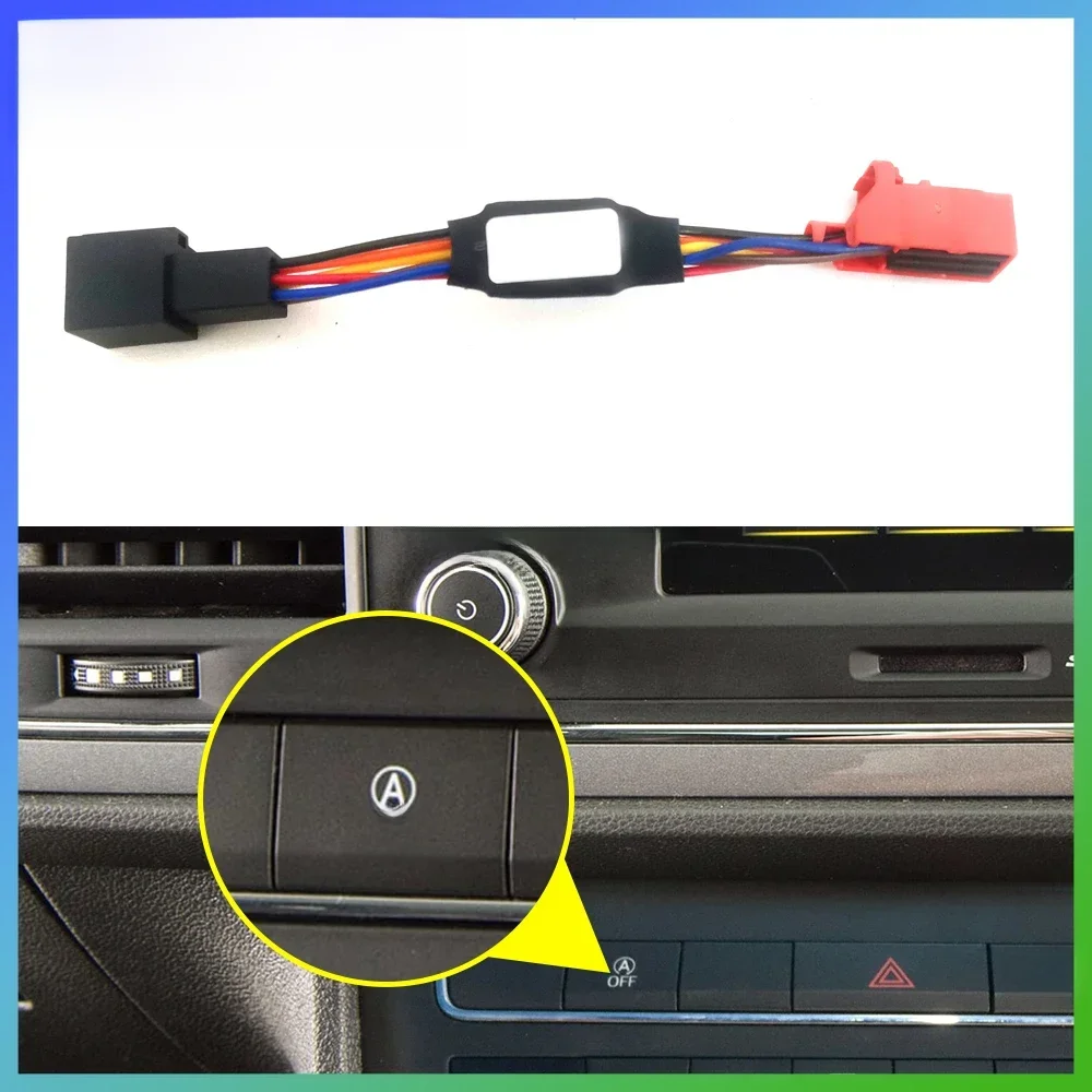 Dla Seat Leon MK3 2013-2019 Samochodowy automatyczny rozruch i zatrzymanie Automatyczny rozruch silnika Eliminator Urządzenie Wtyczka Wyłącz kabel — zdjęcie 2