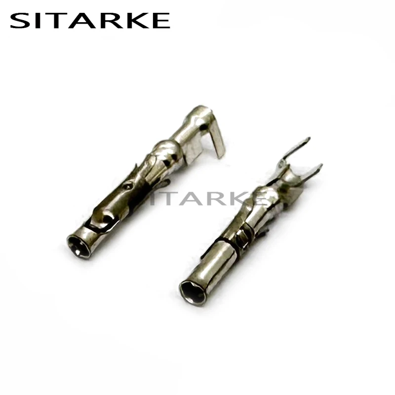 100Pcs 1.5MM Auto Rear Lamp Connector Interface Crimp Terminal Wiring Harness Male Female Splice Pin 927886-1 927888-1