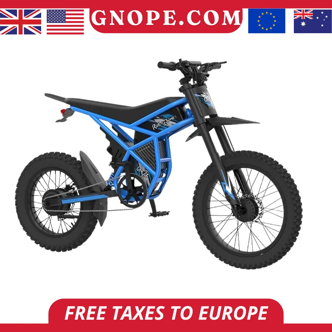 GT73 2025 Electric Dirt Bike Light Dirt Bike 48v 2000w Powerful Off Road Ebike All Terrain Electric Bikes