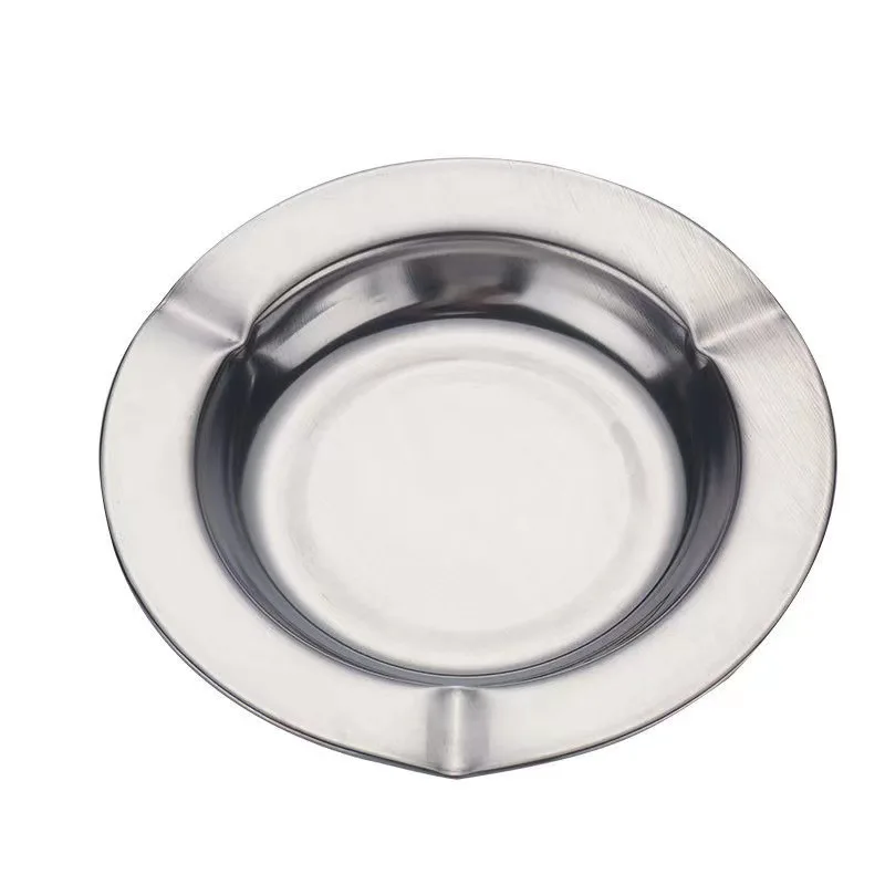 Stainless Steel Ashtray Metal Cigarette Ash Tray Promotion Gift