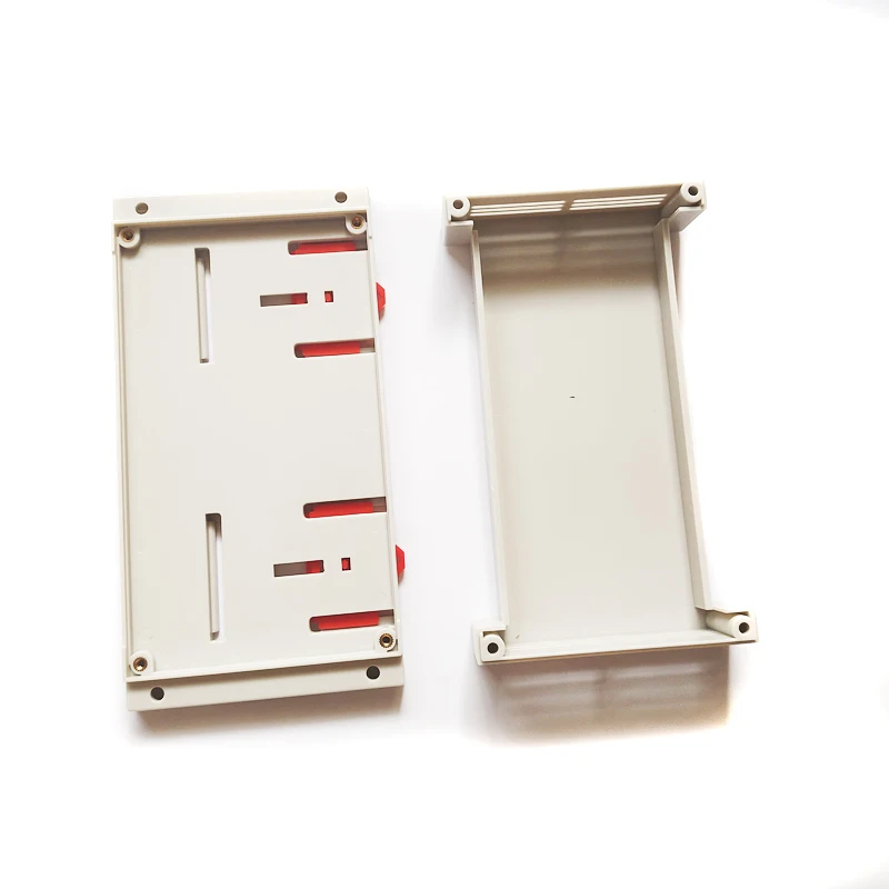 LK-PLC29 New PLC Industrial Control Box Panel Enclosure Case Din Rail Electronic PCB Project Box Enclosure 175x90x40mm