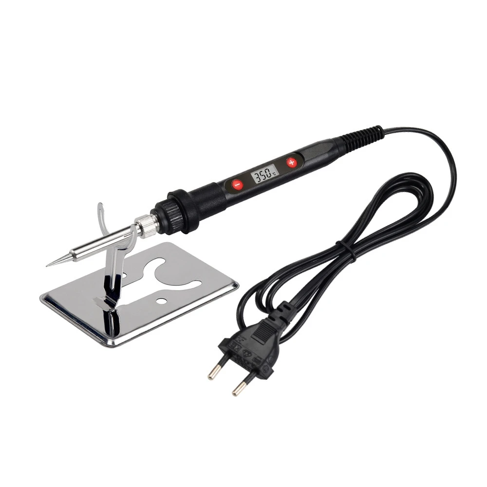 Imagem -03 - Jcd-digital Solda Ferro Ajustável Elétrica Repair Tool Grupo Solda Kit Professional com Estanho Solda Dica 80w 110v 220v Novo