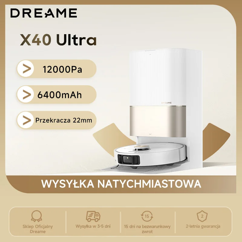 Dreame X40 Ultra Robot de limpieza