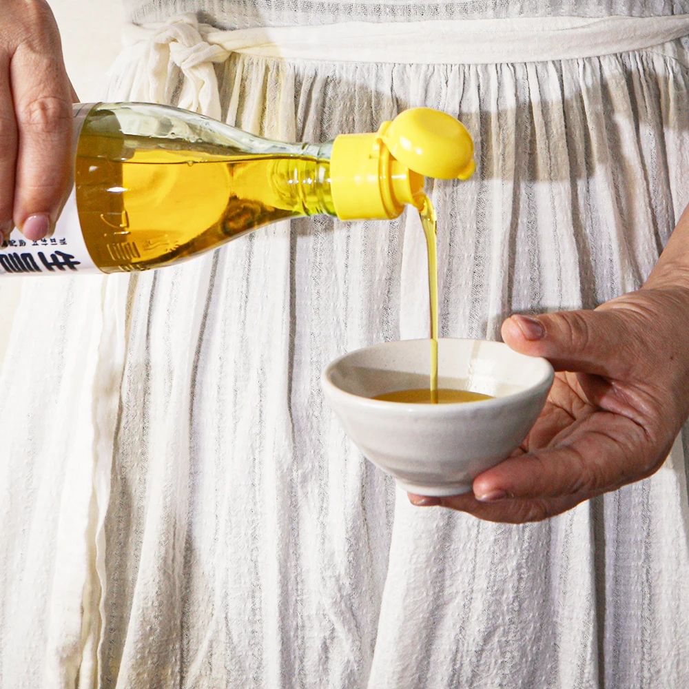 저온압착 들기름 생들기름 350ml - 4