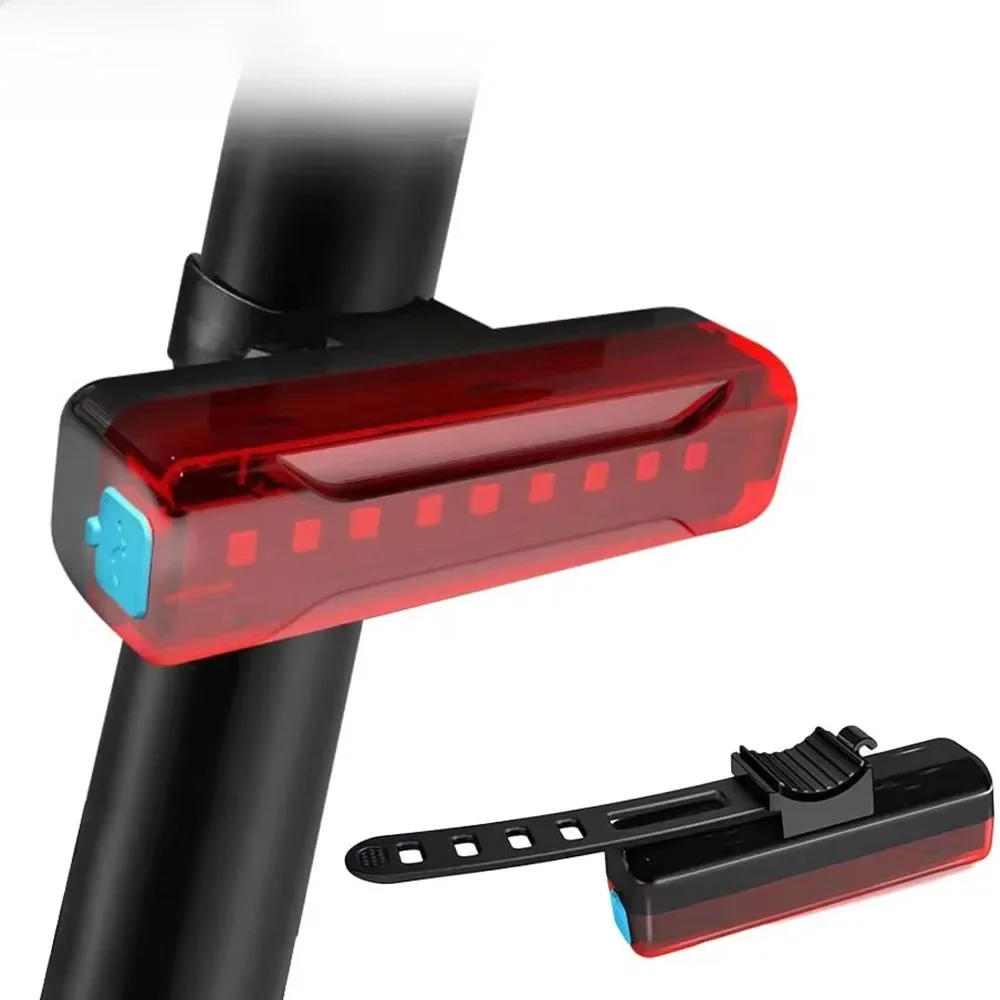 AliExpress cycle zone Bicycle Rear Light 5 Lighting Modes Ultra Bright Tail Lamp for Cycling Helmet Safety Warning LED Cycling Bike Light