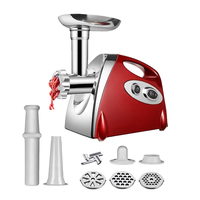 Electric Meat Grinder Powerful Heavy Duty Meat Mincer filler Sausage Grinder Stainless Steel Food Processor Sausage Stuffer