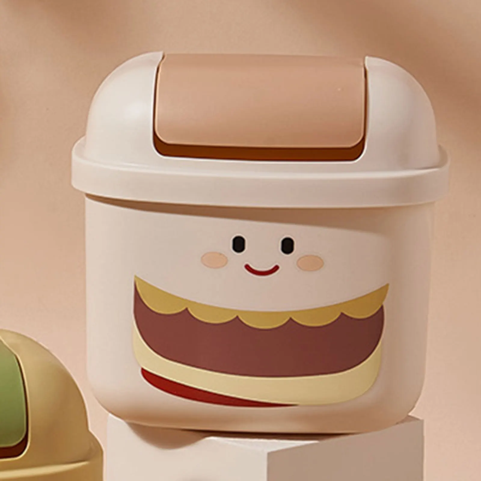 

Мини-мусорный бак, столешница, мусорная корзина с рисунком для туалетного столика, крошечная мусорная корзина, мусорное ведро для стола, ванной комнаты, рабочего стола, спальни