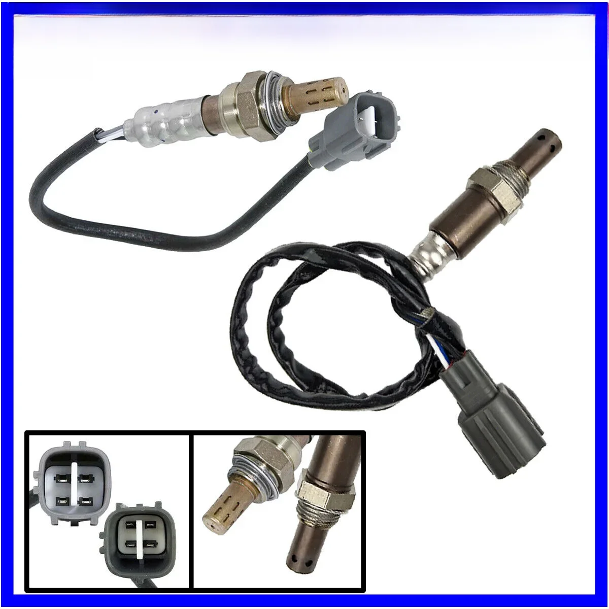 Nowy czujnik tlenu Up+Downstream do Toyota Camry 2.4L 2007 2008 2009 2010 2011 RAV4 2.4L 2006 2007 2008 89467-33080 89465-42170 — zdjęcie 2