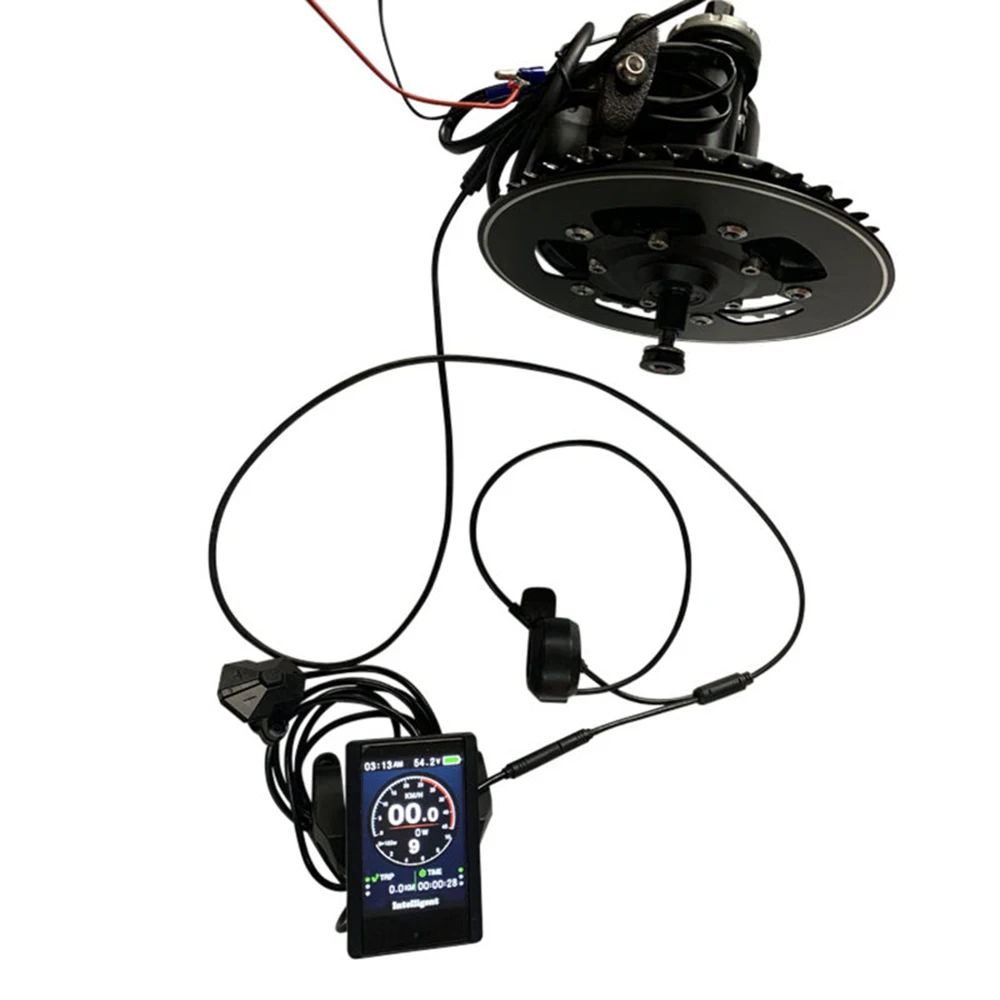 TongSheng TSDZ2B 36V 250W 350W 48V 500W Drehmomentsensor DIY E-Bike Mittelmotor-Kit mit 860C Display für 68-73mm Tretlager – Detail 9