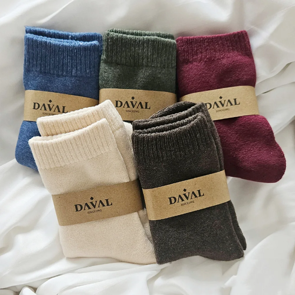 NEW Daily Cashmere Wool socks 5-Fit Set (Men's, Women's Tack)