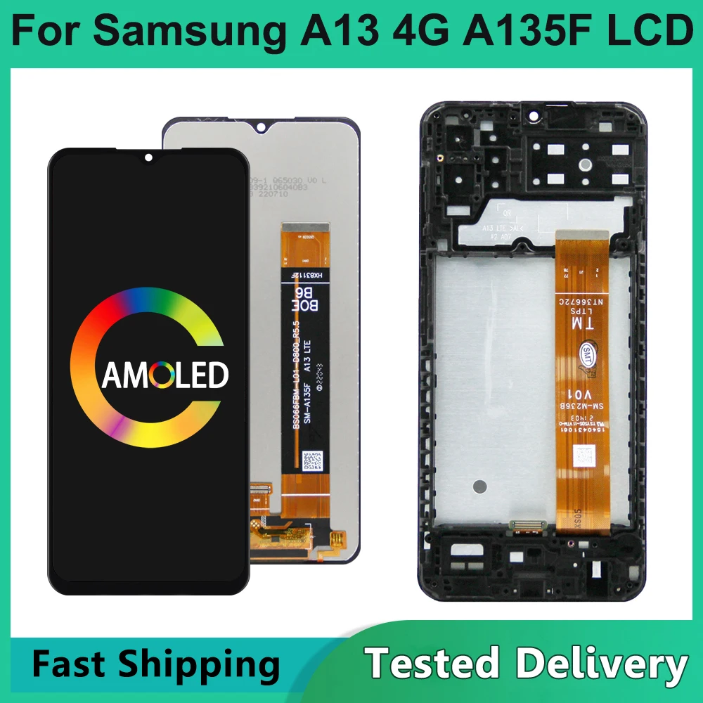 

6.5" For Samsung A13 4G A135F LCD Display Touch Screen Digitizer For Samsung A13 LTE A135U A135B A135U1 LCD