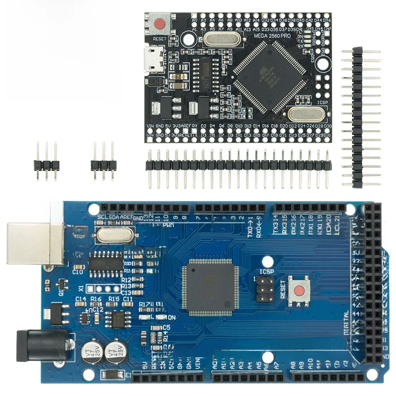 Pro Mini Development Board com cabo para Arduino, AVR USB, MEGA2560, MEGA 2560 R3 ATmega2560-16AU