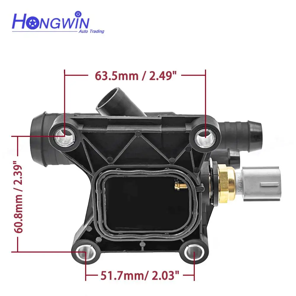 CJ5E-8K556-AA CJ5E-8K556-AB CJ5E-8K556-BE Cooling Thermostat Water Outlet Connect For Ford Focus st250 MK3 ST 2011-2017 2.0L