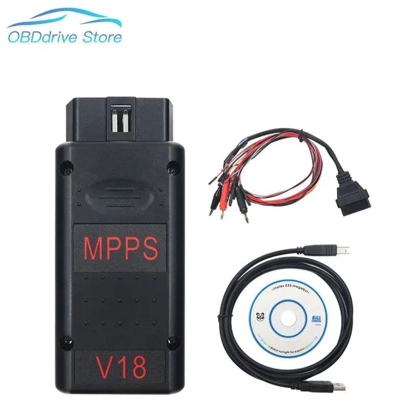 Best MPPS V18 Unlock Version For EDC15 EDC16 EDC17 INKL Checksum Auto ECU Chip Tuning Tool Multi-Language Better then MPPS V21