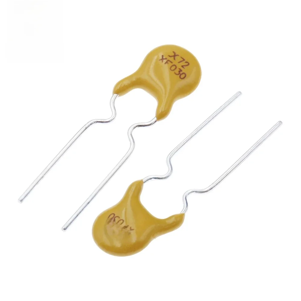 72V 0.3A 300MA Fusible Réarmable PPTC RXEF030 XF030 Pas 5mm